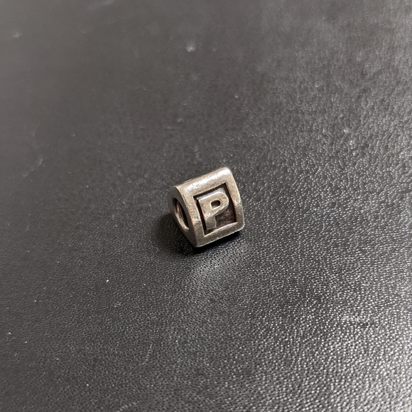 PANDORA Initial P Charm - Picture 2 of 4